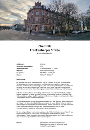 Chemnitz – Frankenberger Straße